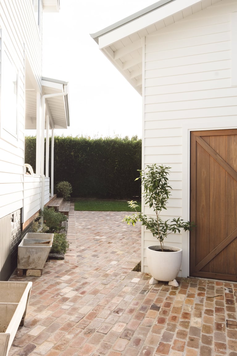 Weatherboard exterior after renovation in Caringbah by ACG Built