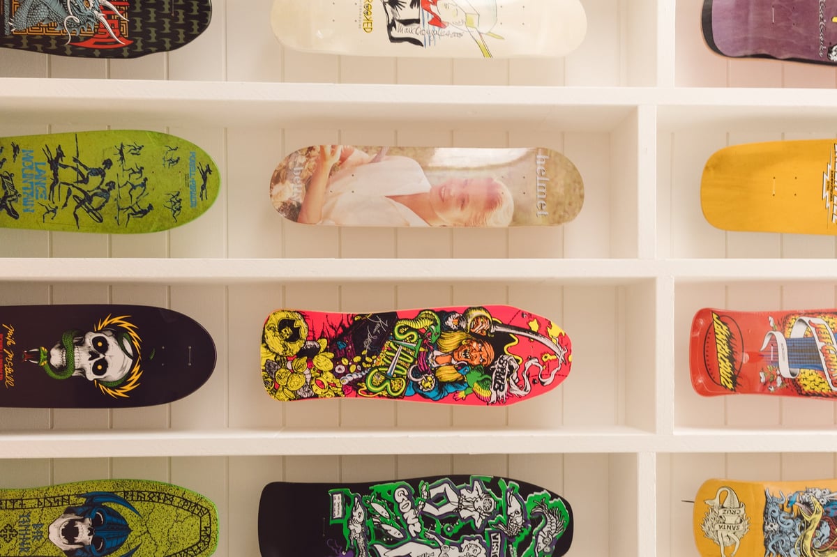 Skateboard display by ACG Built