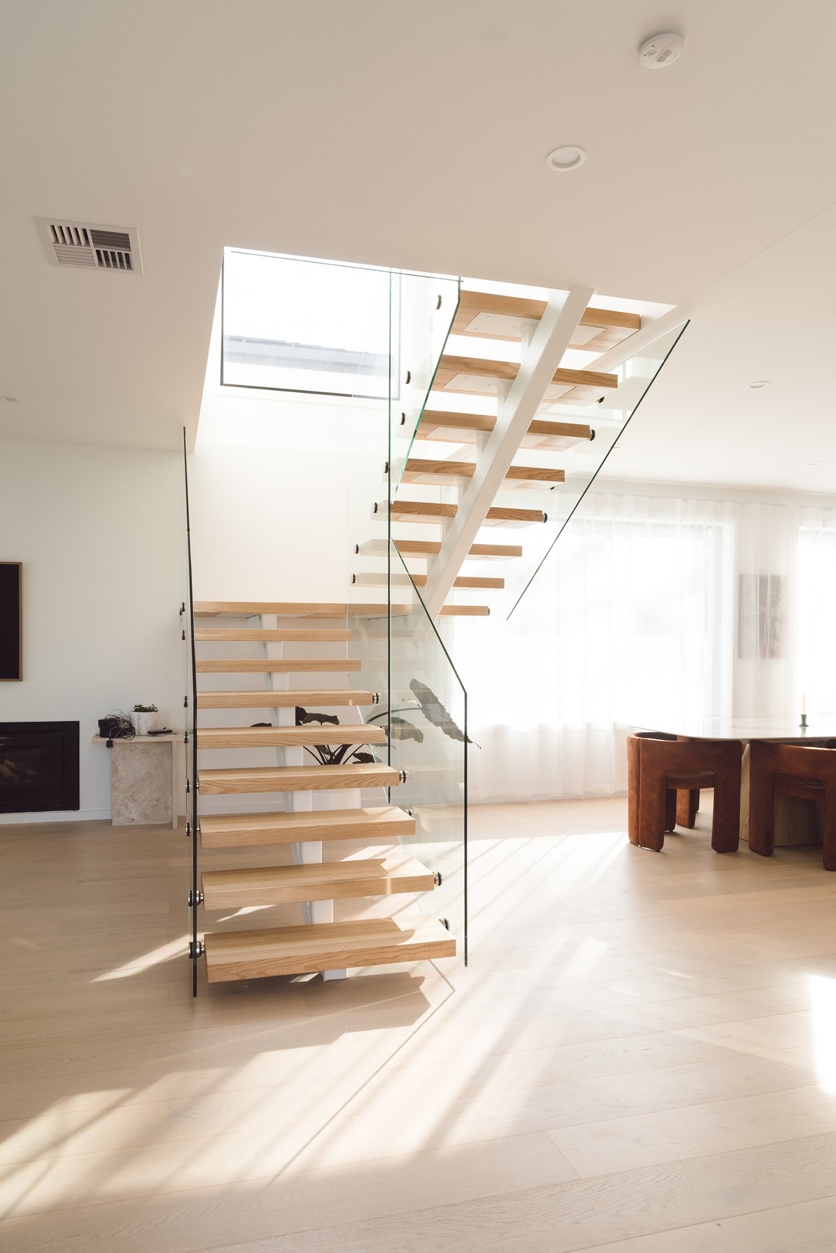 Staircase and skylight by ACG Built